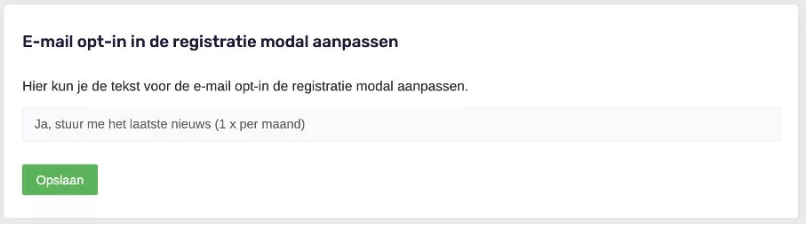 e-mailoptin-registratiemodal CMS - Algemene Instellingen