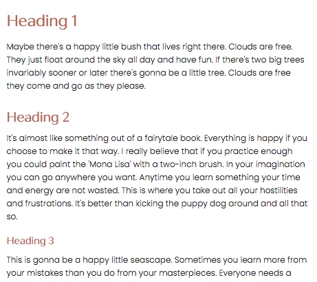 Heading1-2-3 Pagina opmaak