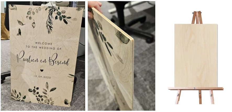 Houtenbord Borden - Tuinborden, bruiloftsborden, welkomstborden en meer
