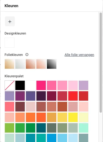 Kleurenmenu Editor Basics - Hoe werkt de editor?