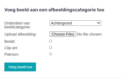 beeld-toevoegen Beeldbank en Fonts