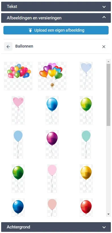 beelden-in-de-editor Beeldbank en Fonts