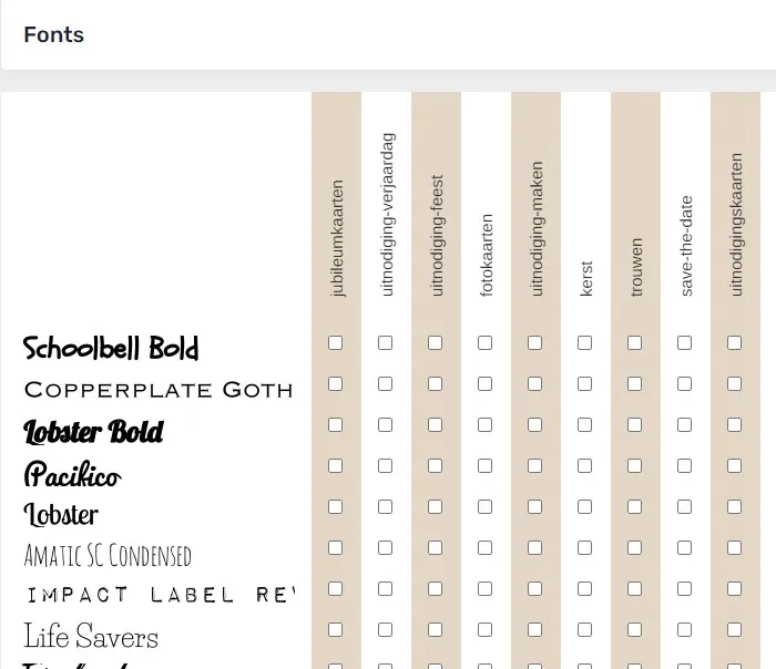 cms-fonts-instellingen Beeldbank en Fonts