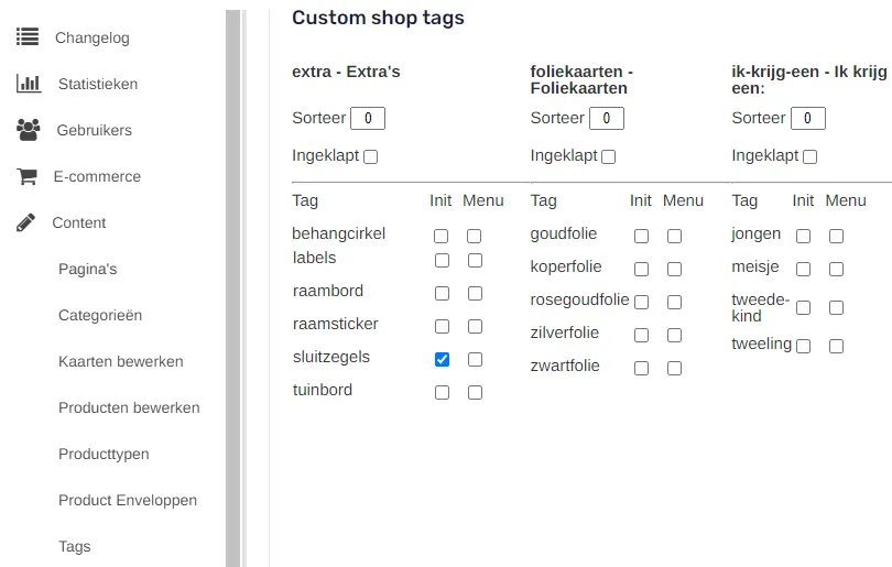 collectie-maken Drieluikkaart