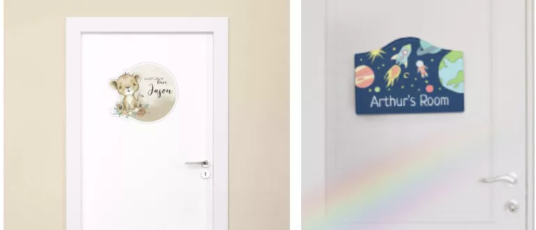 deurbordje Deurbordje kinderkamer
