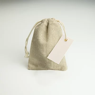 doopsuiker-zakje-jute SKU - Doopsuiker verpakkingen