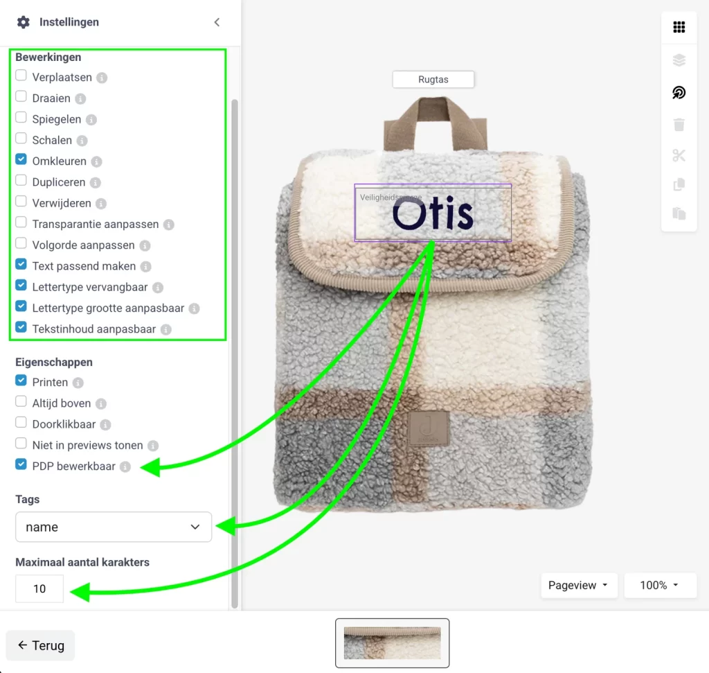 editor-rugzak-boucle-1024x971 Rugzak Jollein – Check Bouclé