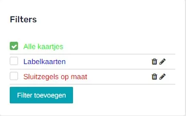 filter-maken Statistieken in het CMS