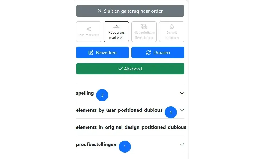 image-71 Controle van bestellingen