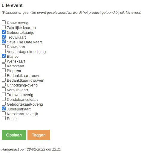 life-event-producten-bewerken Voorraaditems (SKU's) op je site zetten