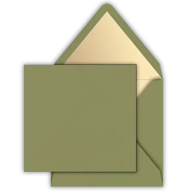 olijfgroeninlaygoud Enveloppen - Een overzicht van alle beschikbare enveloppen