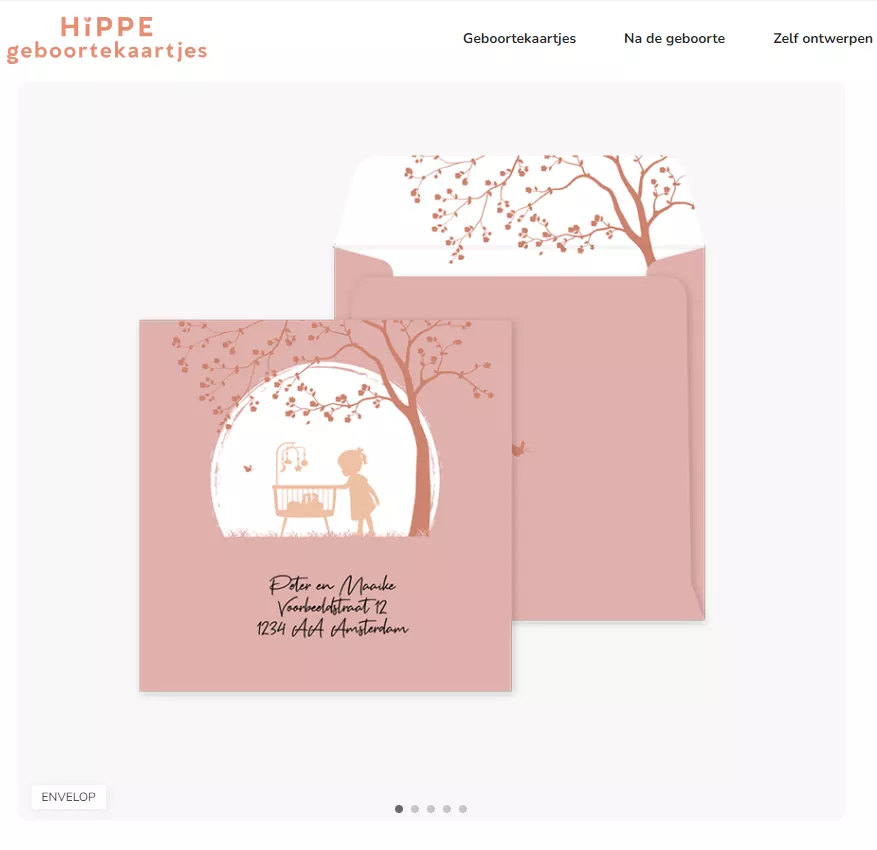 preview-envelop Envelop met design (op maat)