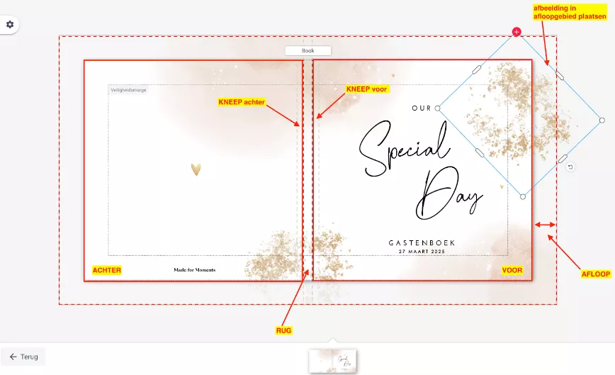 spread-boek Gastenboek