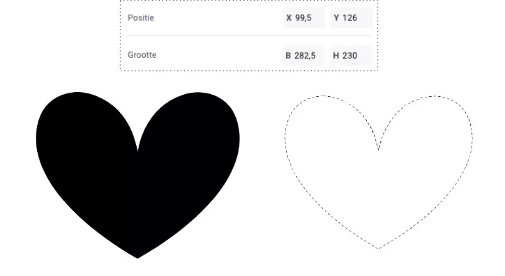 stansvorm-toevoegen Stanskaarten en bijzondere vormen