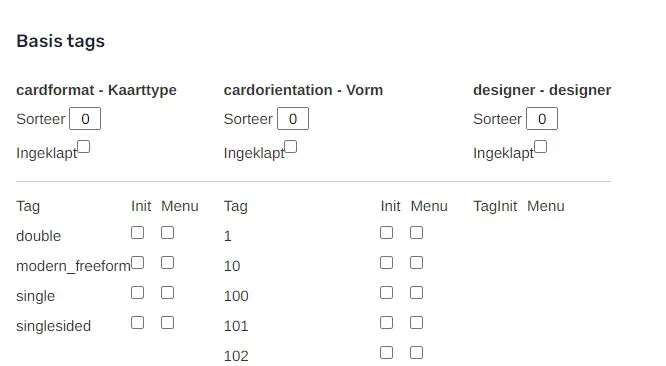 tags-pagina How to - Designs op je site zetten