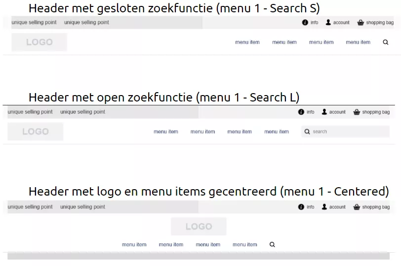 vaste-elementen Shop ontwerpen - Voor (aankomende) shophouders