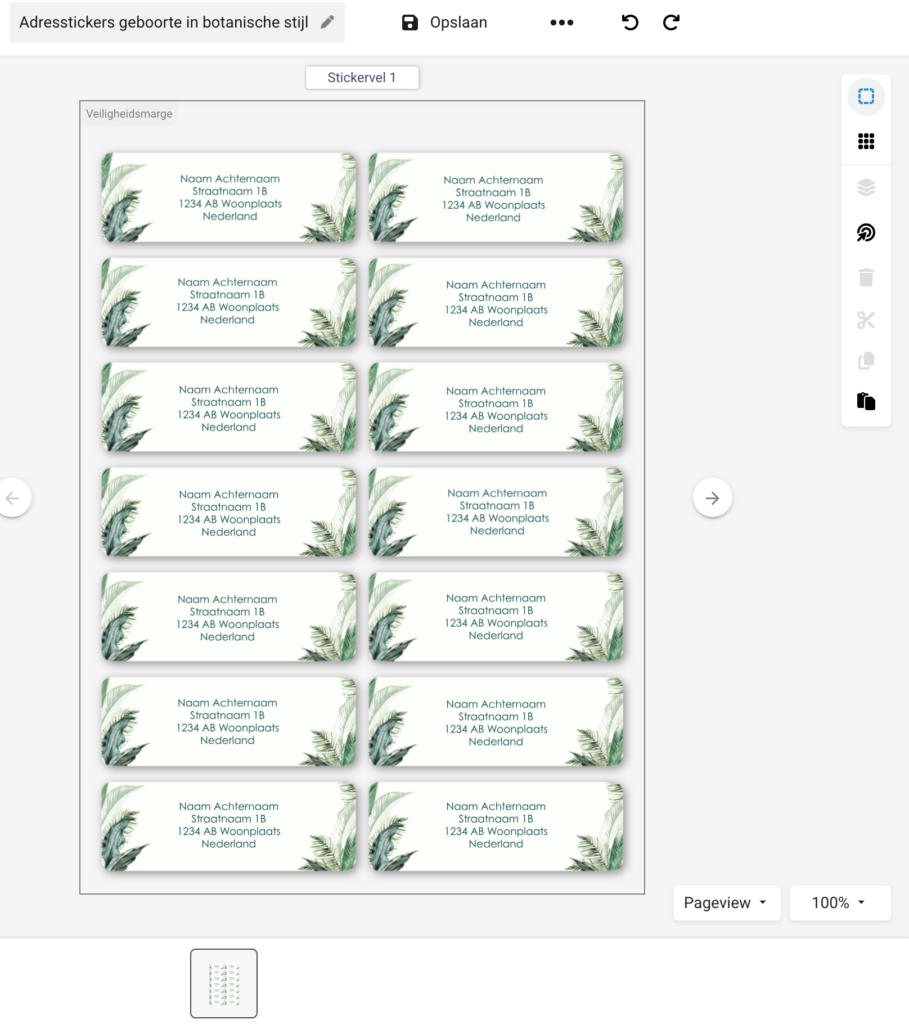 adressticker-set-1-909x1024 A4 Adresstickers Sets (met staffels)