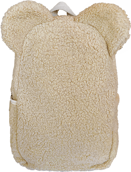 PIP-teddy-tas-wit-oortjes Teddy Rugzak
