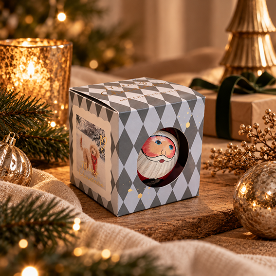 Sfeervolle-kerstdoos-met-Santa-ornament Home
